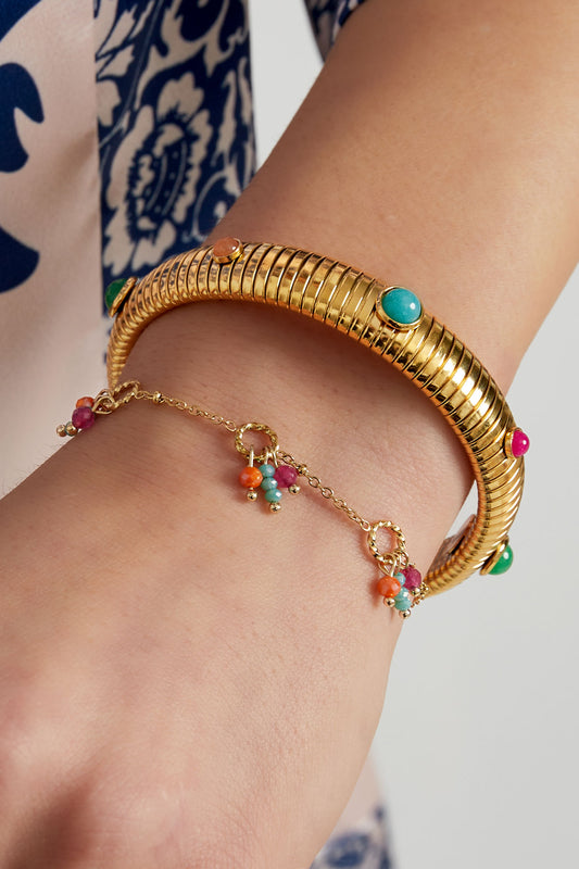 Armband fiesta - Goud