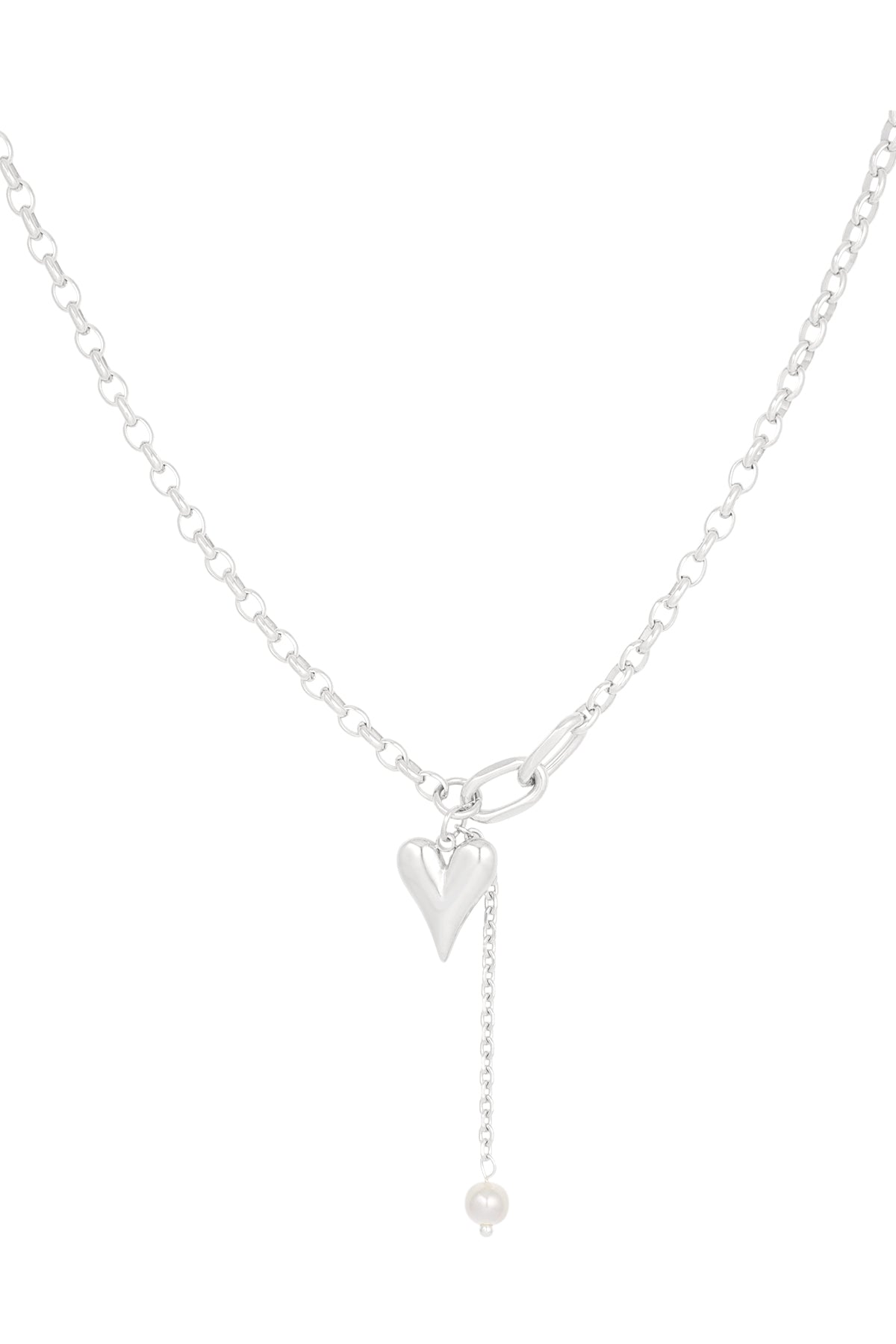 Ketting endless love - Zilver