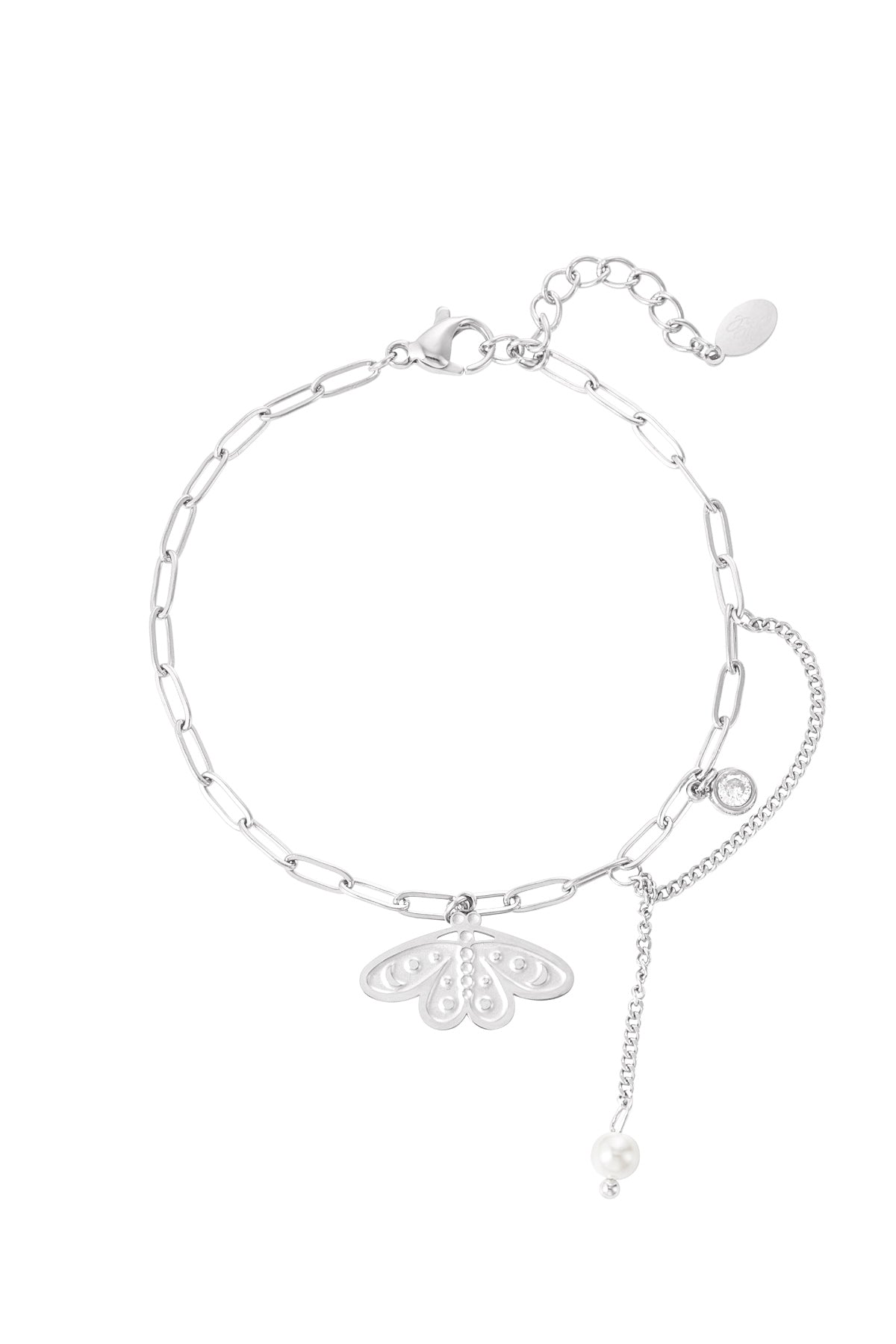 Armband wings of elegance - Zilver