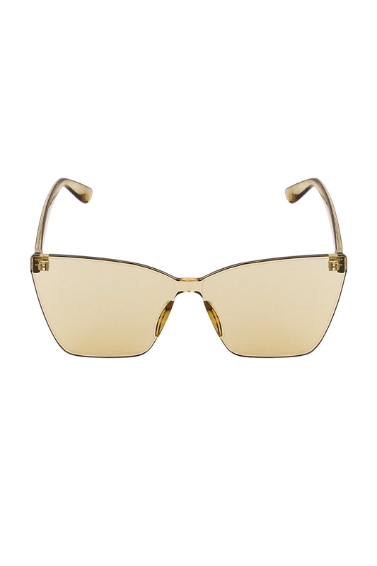 Beige zonnebril