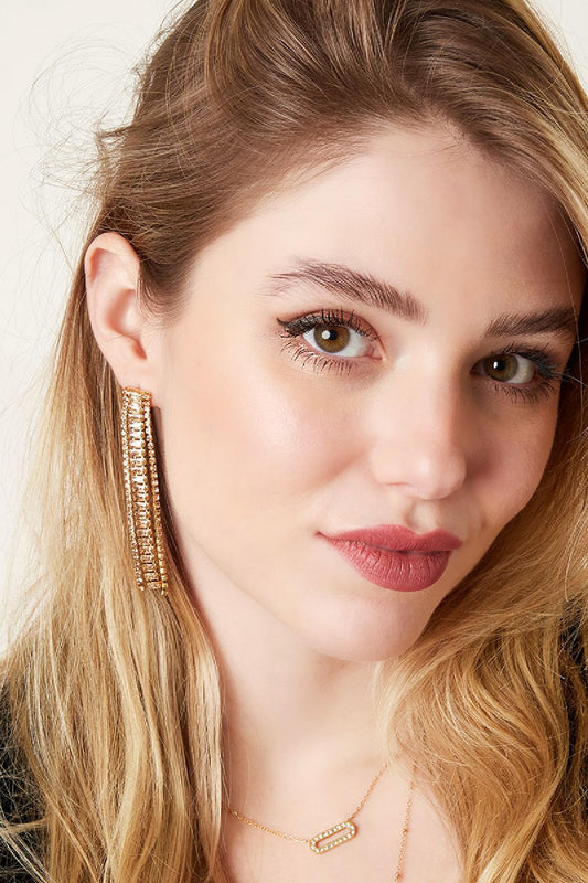 Oorbellen shimmer - Goud