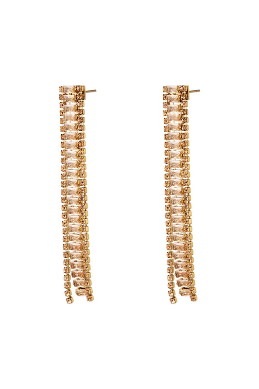 Oorbellen shimmer - Goud